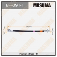 Шланг тормозной MASUMA BH-691-1 1439697217 OI CLOV