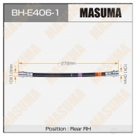 Шланг тормозной MASUMA BH-E406-1 C VJUN0W Bmw X5 (F15) 3 Внедорожник 3.0 xDrive 30 d 258 л.с. 2013 – наст. время