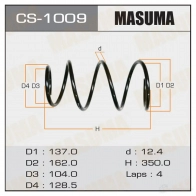 Пружина подвески MASUMA 1422881431 P3 9FLR CS-1009