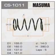 Пружина подвески MASUMA CS-1011 1DMH ZA 1422881429