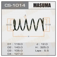 Пружина подвески MASUMA 1422881534 CS-1014 AV 7M8S