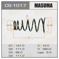Пружина подвески MASUMA 1422881424 PMDHM ZN CS-1017