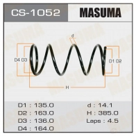 Пружина подвески MASUMA CS-1052 BJ 1T2 1422881482