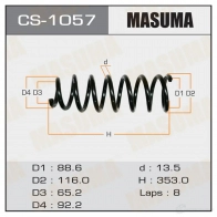 Пружина подвески MASUMA CS-1057 FZZ 4Y6 1422881477