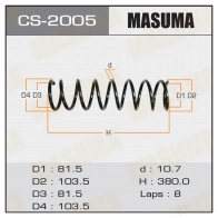 Пружина подвески MASUMA P T1RT0 CS-2005 1422881272