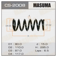 Пружина подвески MASUMA 1422881496 T PE3B CS-2008