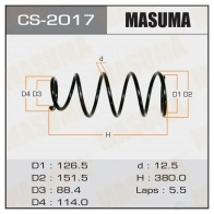 Пружина подвески MASUMA A 14G2R 1422881529 CS-2017