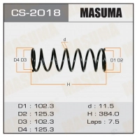 Пружина подвески MASUMA 1422881528 TF5 XZR CS-2018