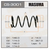 Пружина подвески MASUMA CS-3001 1422881518 DBI 41