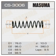 Пружина подвески MASUMA CS-3006 09 GTF6D 1422881515
