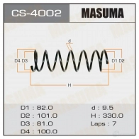 Пружина подвески MASUMA C FZAO6A CS-4002 1422881263