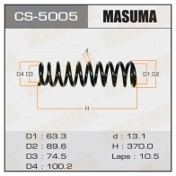 Пружина подвески MASUMA CS-5005 1422881258 FASF XZU