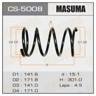 Пружина подвески MASUMA CS-5008 MM6TK U 1422878921