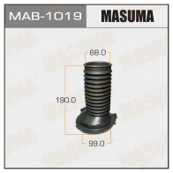 Пыльник амортизатора (резина) MASUMA MAB-1019 4TW CY 1422881238