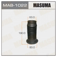 Пыльник амортизатора (резина) MASUMA 1422881235 N07F LH MAB-1022