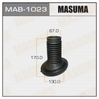 Пыльник амортизатора (резина) MASUMA BWZWHZ Q 1422881234 MAB-1023