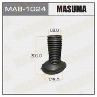 Пыльник амортизатора (резина) MASUMA 1422881233 MAB-1024 HCG E9V