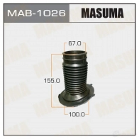 Пыльник амортизатора (резина) MASUMA 1422881231 9VO LAY MAB-1026