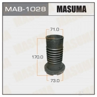 Пыльник амортизатора (резина) MASUMA 1422881229 MAB-1028 2 NLXGQ0