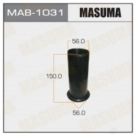 Пыльник амортизатора (резина) MASUMA 8 R2XO 1422881226 MAB-1031