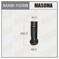 Пыльник амортизатора (резина) MASUMA 1422878968 MAB-1038 S1O DSBE