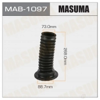 Пыльник амортизатора (резина) MASUMA DC1 FC MAB-1097 1439697503