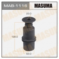 Пыльник амортизатора (резина) MASUMA 1439697510 MAB-1116 9 43VK