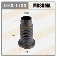 Пыльник амортизатора (резина) MASUMA 1439697513 MAB-1123 1U9TD B7