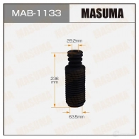 Пыльник амортизатора (резина) MASUMA 6GJ5 B MAB-1133 1439697516