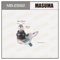 Опора шаровая MASUMA MB-2992 9HO73 IE 1422882374