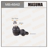 Опора шаровая MASUMA MB-4842 V 51F18 Nissan Pathfinder (R50) 2 Внедорожник 3.5 V6 4WD 220 л.с. 2000 – 2004