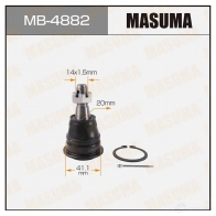 Опора шаровая MASUMA 23S V7KU MB-4882 1422882416