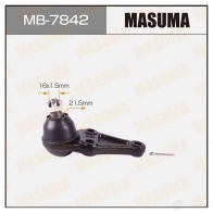 Опора шаровая MASUMA Mitsubishi Pajero Sport 3 (KS) Внедорожник 3.0 Mivec 4x4 209 л.с. 2015 – наст. время UV NWX MB-7842