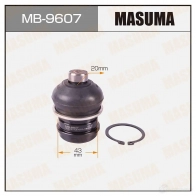 Опора шаровая MASUMA 1422882304 V 0D9DVW MB-9607