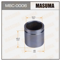 Поршень тормозного суппорта d-48 MASUMA H MHACM MBC-0006 1439697822