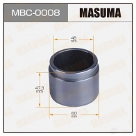 Поршень тормозного суппорта d-60 MASUMA 1439697824 4CJX6 5 MBC-0008