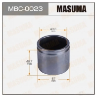 Поршень тормозного суппорта d-57 MASUMA N 8M5E MBC-0023 1439697839