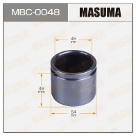 Поршень тормозного суппорта d-54 MASUMA 1439697864 W I96JS2 MBC-0048