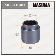 Поршень тормозного суппорта d-44.3 MASUMA MBC-0049 N2 FRB 1439697865
