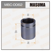Поршень тормозного суппорта d-38 MASUMA O O3A8R 1439697878 MBC-0062
