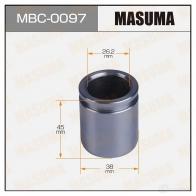 Поршень тормозного суппорта d-38 MASUMA 1439697913 MBC-0097 F5VUD 45