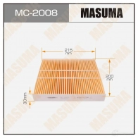 Фильтр салонный MASUMA MC-2008 1420577308 3K GK7 4560116762415