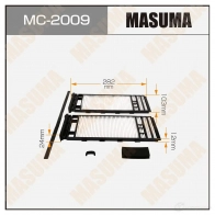 Фильтр салонный MASUMA 4560116763238 U76Z5 JU 1420577335 MC-2009