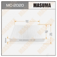 Фильтр салонный MASUMA 1422884309 F WNMQ MC-2020 4560116763351