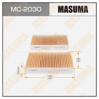 Фильтр салонный MASUMA 1420577339 H70H L 4560116764525 MC-2030