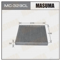 Фильтр салонный угольный MASUMA 4560116762613 MC-329CL AS VVGPR 1420577311