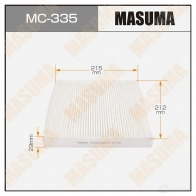 Фильтр салонный MASUMA 6M 4YJV MC-335 4560116490172 1422884306
