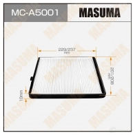 Фильтр салонный MASUMA 1422884304 4560116763252 Y LM6LF MC-A5001