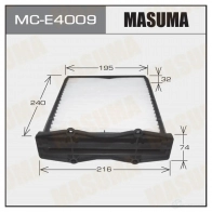 Фильтр салонный MASUMA MC-E4009 GACK V7 4560116763122 1422884294