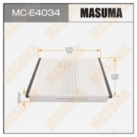 Фильтр салонный MASUMA G76 G37 1422883897 MC-E4034 4560116763962